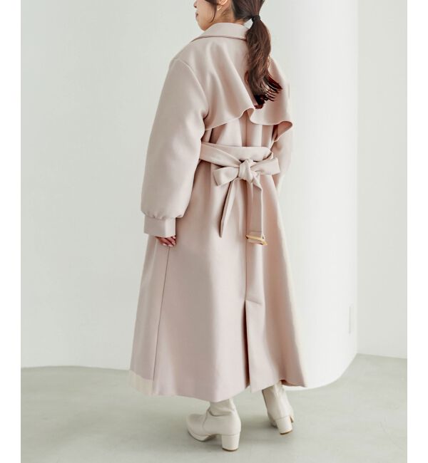 MAJESTICLEGON「バックデザインチェスターコート」|チェスターコート|