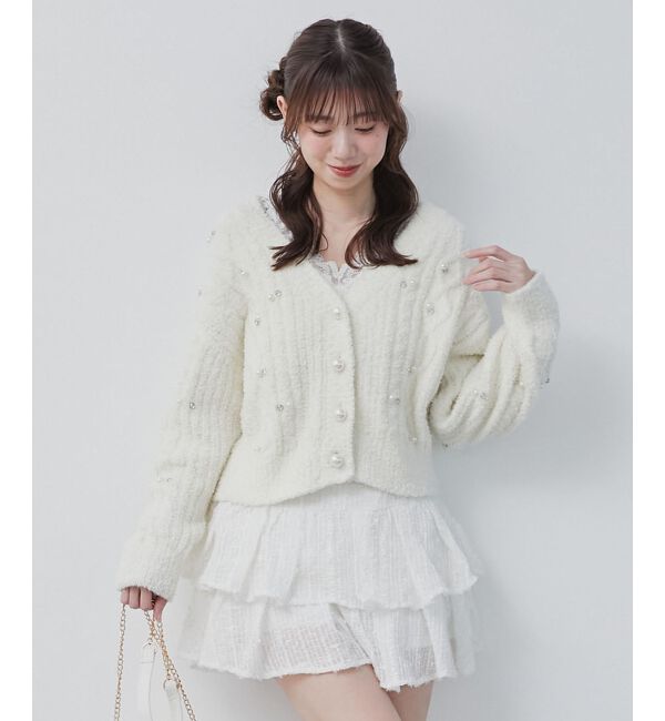  「キラふわシアーミニスカパン」|スカート|