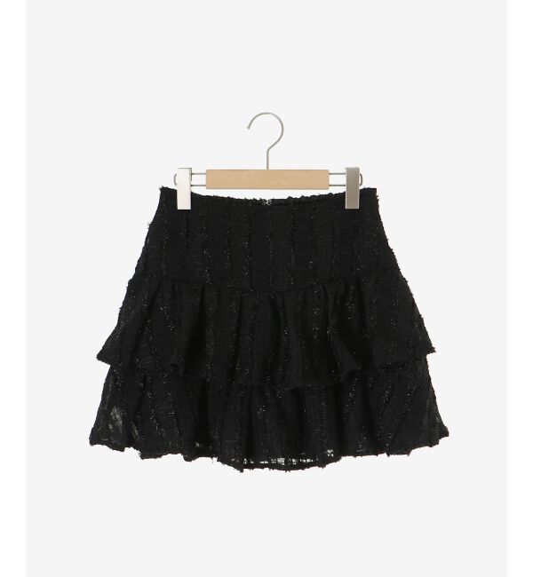  「キラふわシアーミニスカパン」|スカート|