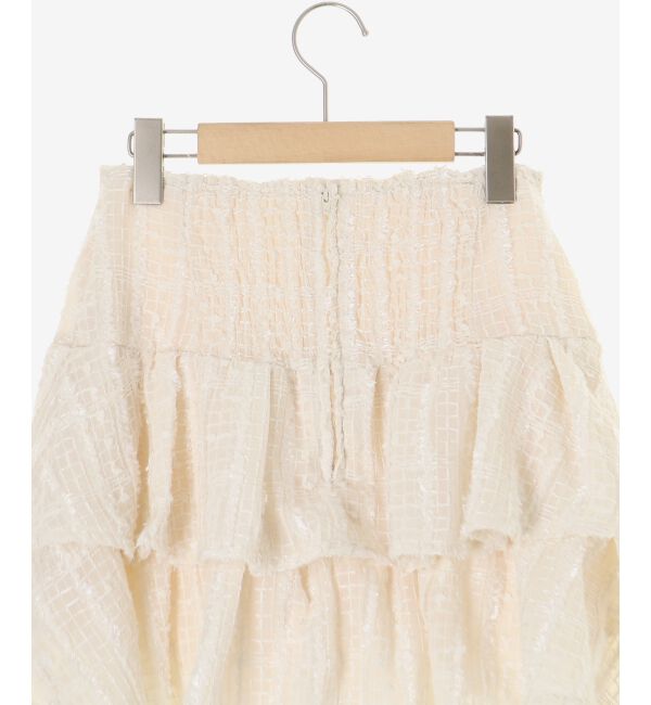  「キラふわシアーミニスカパン」|スカート|