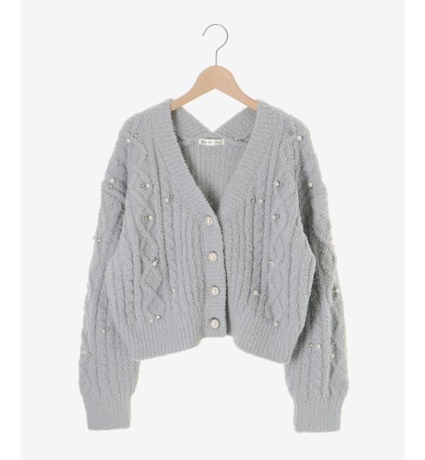  「ビジューマシュマロカーディガン」|カーディガン|