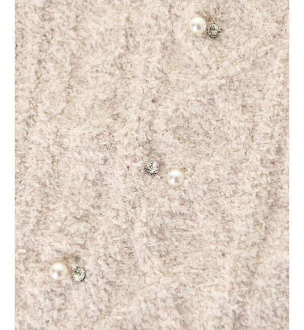  「ビジューマシュマロカーディガン」|カーディガン|