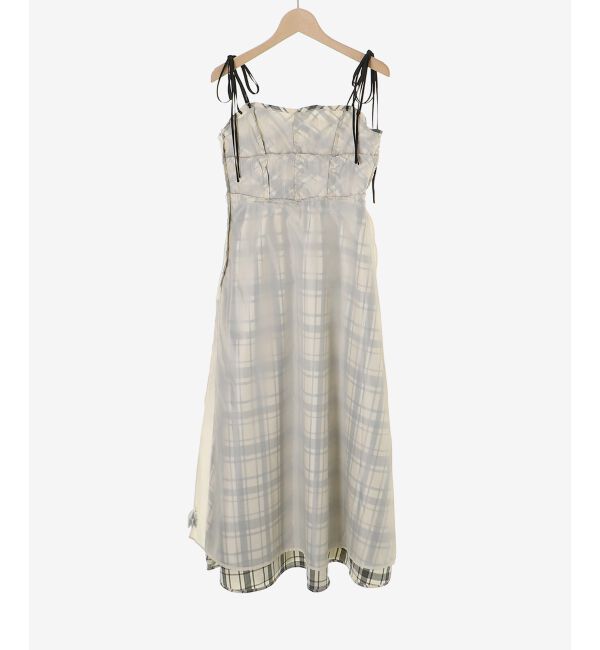  「シャギーボレロ&times;キャミワンピセット」|ワンピース|