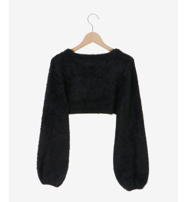  「シャギーボレロ&times;キャミワンピセット」|ワンピース|