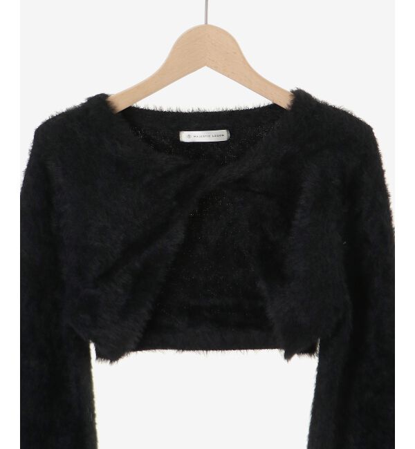  「シャギーボレロ&times;キャミワンピセット」|ワンピース|