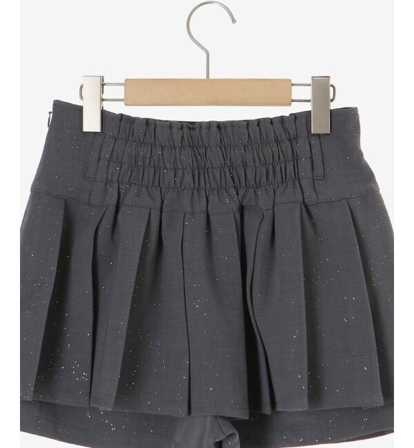  「ベルトセットキラキラミニスカパン」|スカート|