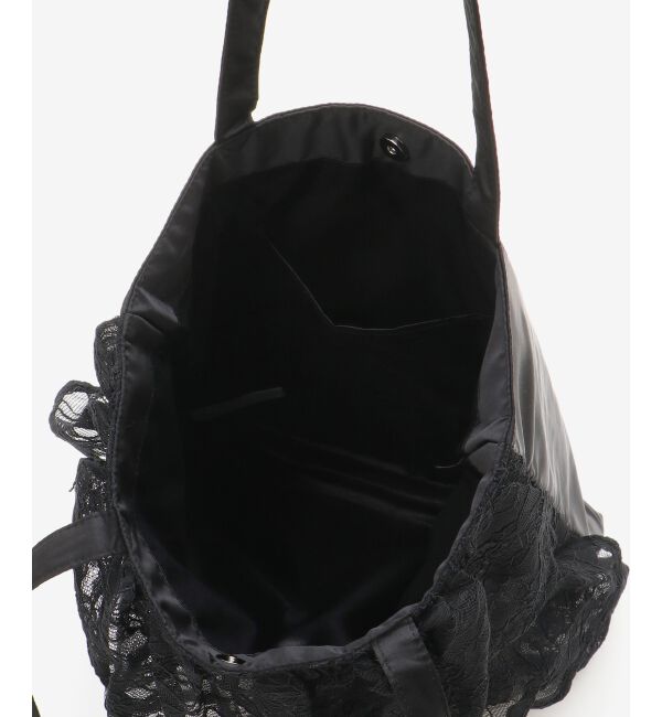  「レースティアードトートバッグ」|トートバッグ|