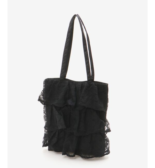  「レースティアードトートバッグ」|トートバッグ|