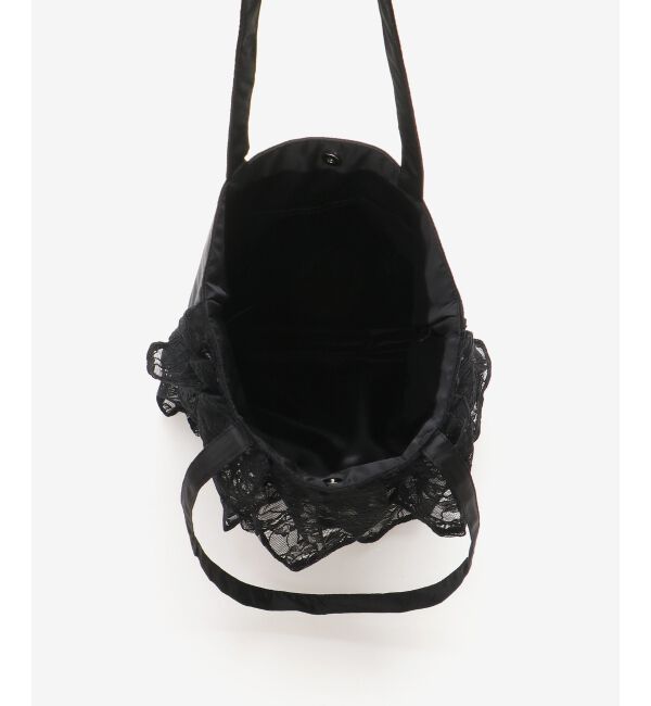  「レースティアードトートバッグ」|トートバッグ|