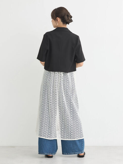 earth music&ecology「ショートジャケット」|テーラードジャケット|