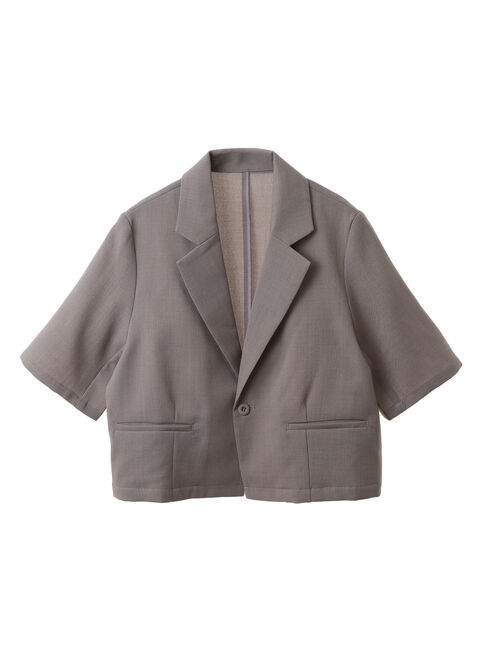 earth music&ecology「ショートジャケット」|テーラードジャケット|