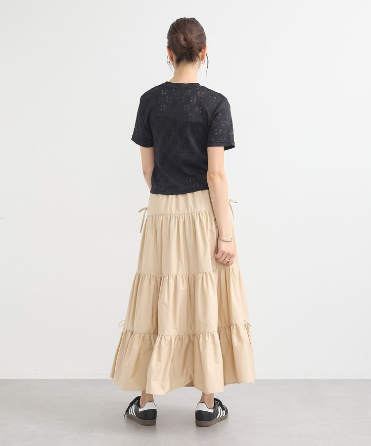 earth music&ecology「フラワーレースプルオーバー」|Tシャツ・カットソー|