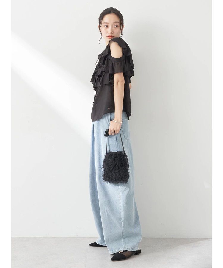 earth music&ecology「2WAYフリルブラウス」|シャツ・ブラウス|