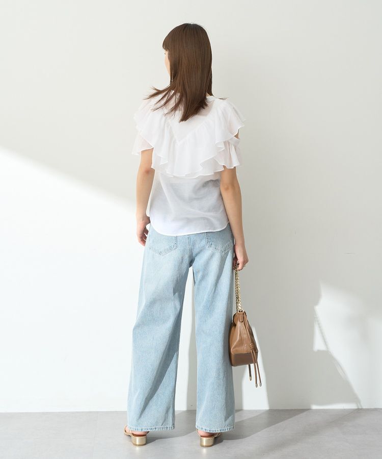 earth music&ecology「2WAYフリルブラウス」|シャツ・ブラウス|