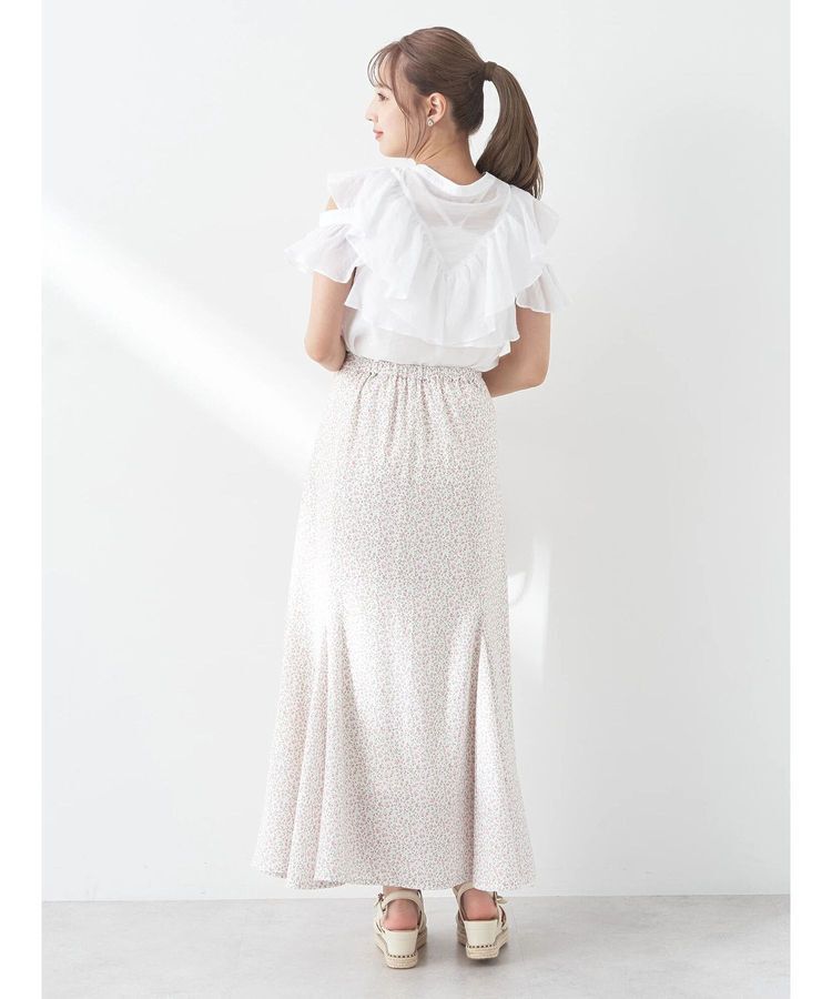 earth music&ecology「2WAYフリルブラウス」|シャツ・ブラウス|