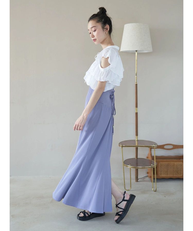 earth music&ecology「2WAYフリルブラウス」|シャツ・ブラウス|