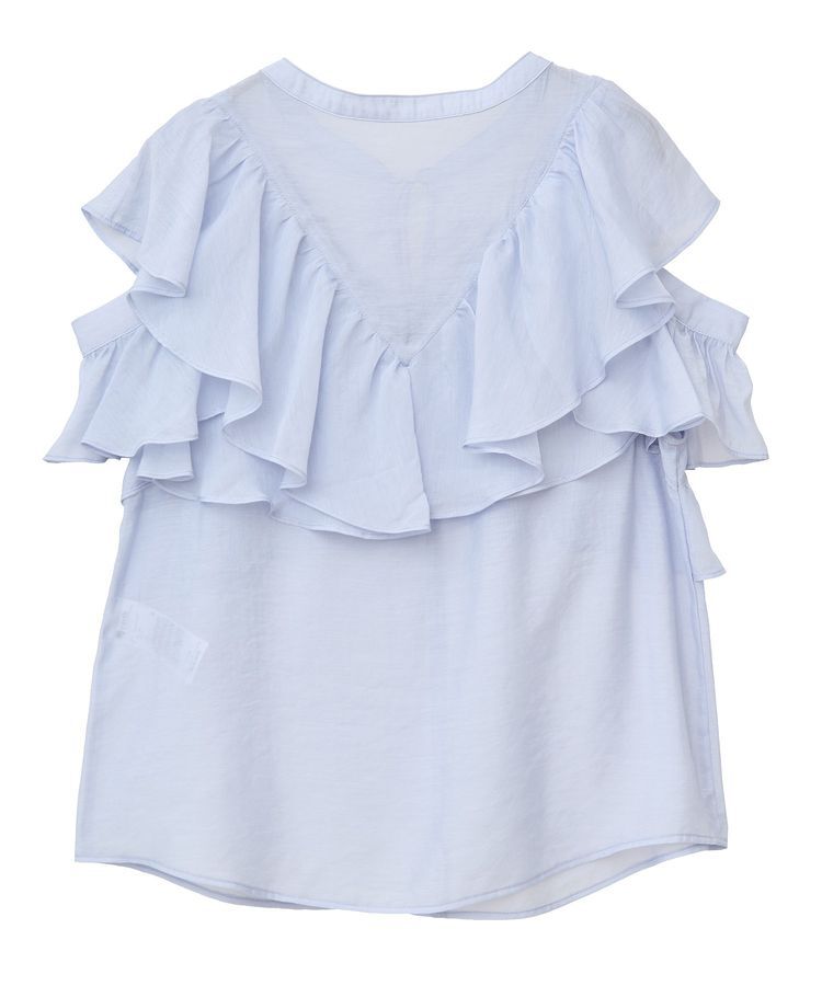 earth music&ecology「2WAYフリルブラウス」|シャツ・ブラウス|