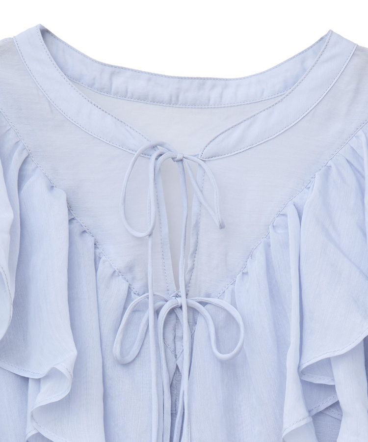 earth music&ecology「2WAYフリルブラウス」|シャツ・ブラウス|