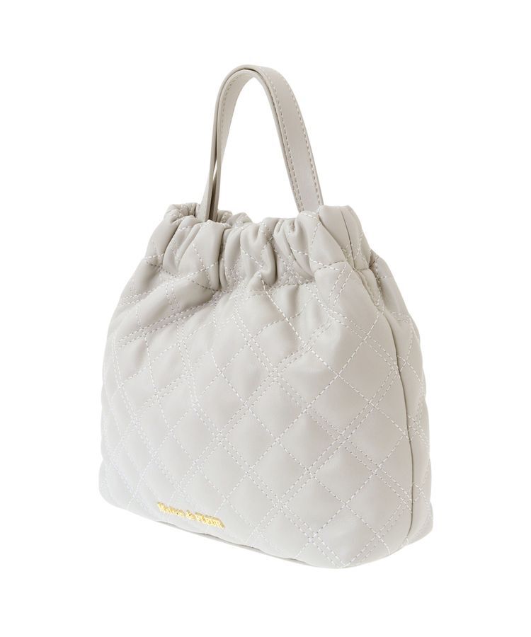 Maison de FLEUR「キルティング巾着バッグ」|その他|