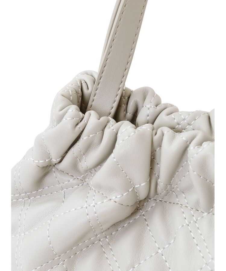 Maison de FLEUR「キルティング巾着バッグ」|その他|