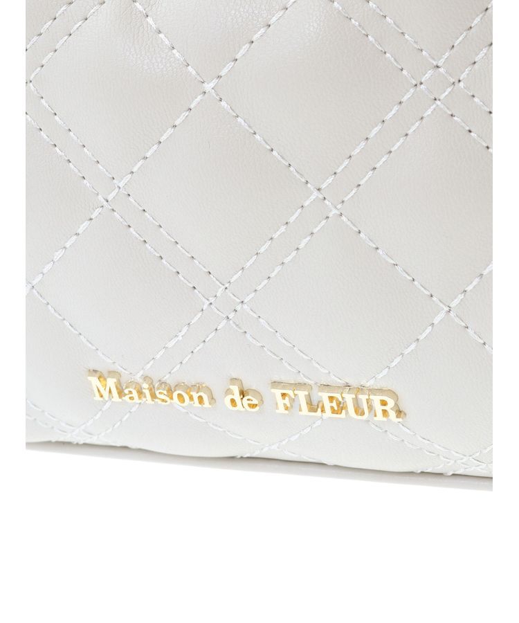 Maison de FLEUR「キルティング巾着バッグ」|その他|