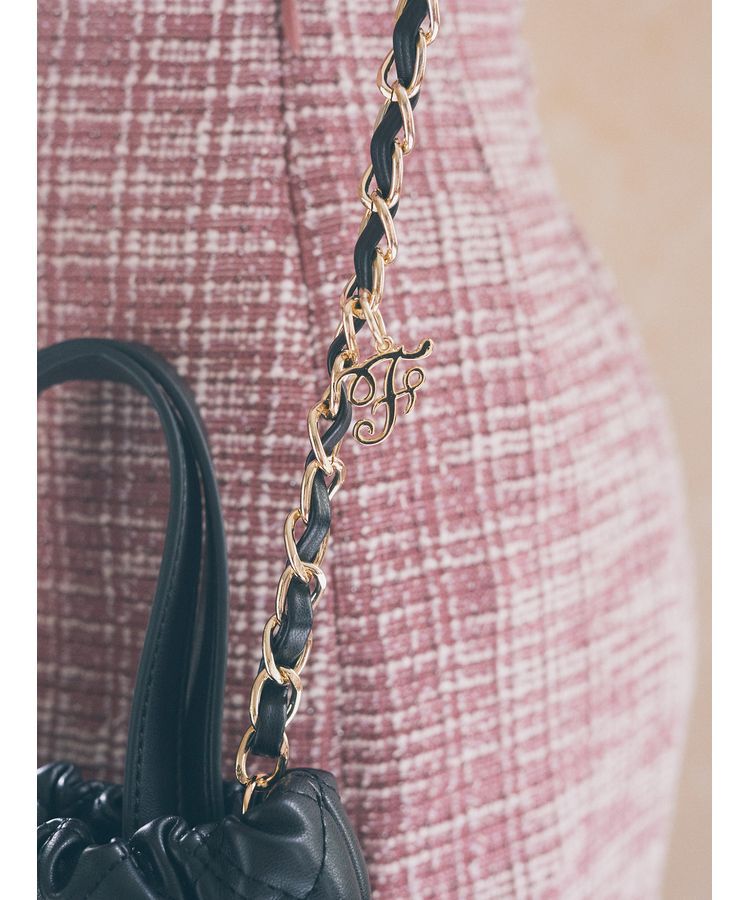 Maison de FLEUR「キルティング巾着バッグ」|その他|