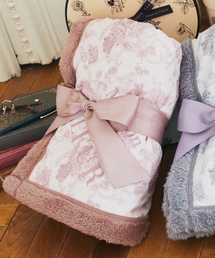 Maison de FLEUR「トワルドジュイブランケット」|その他|ピンク