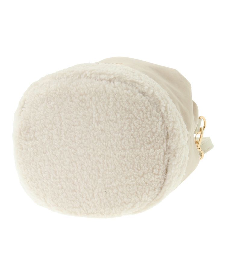 Maison de FLEUR「ムートン風巾着ショルダーバッグ」|ショルダー・メッセンジャー|