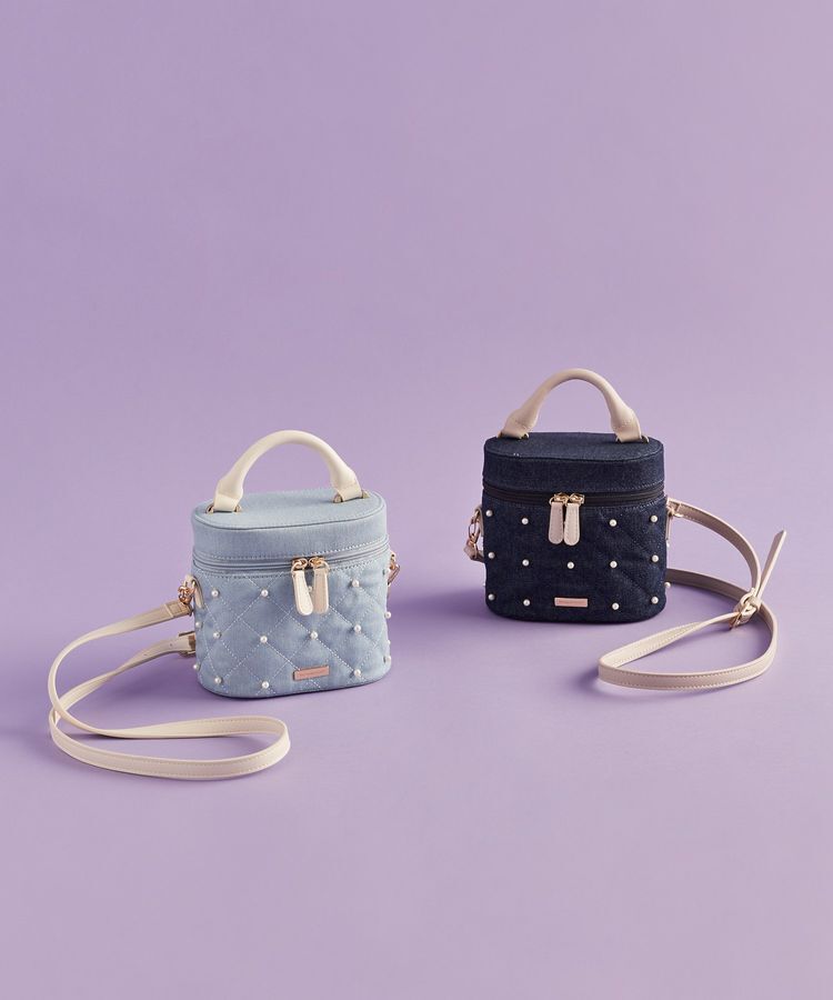 Maison de FLEUR「デニムキューブショルダーバッグ」|ショルダー・メッセンジャー|