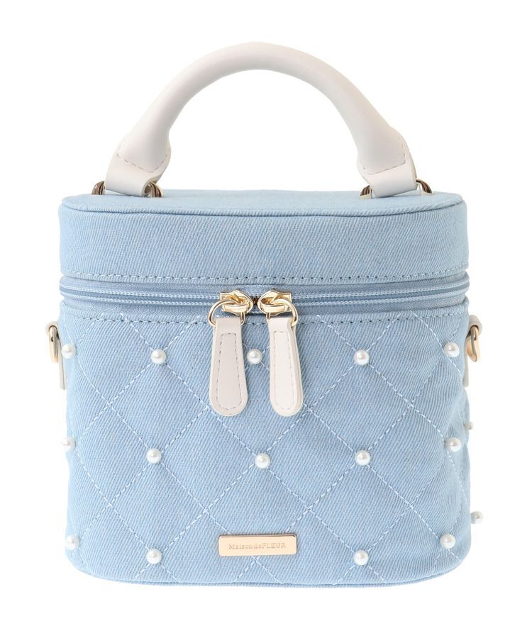 Maison de FLEUR「デニムキューブショルダーバッグ」|ショルダー・メッセンジャー|
