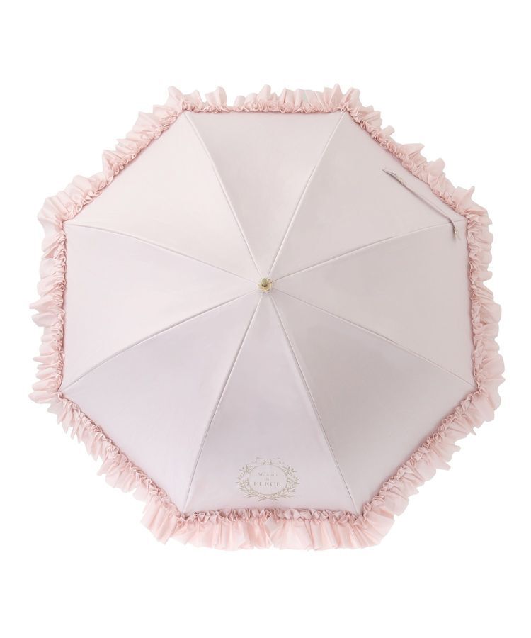Maison de FLEUR「遮光&UV CUT フリル傘」|傘|