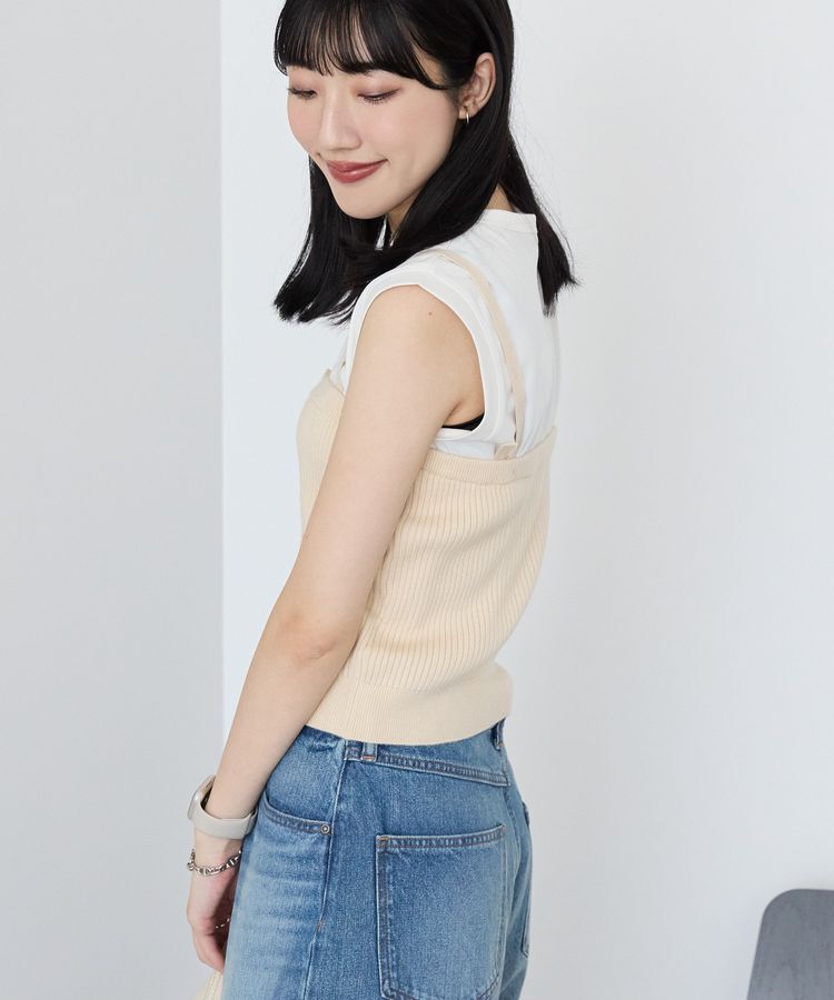 AMERICAN HOLIC「【2WAY】ニットチューブトップ」|ベスト・ジレ|