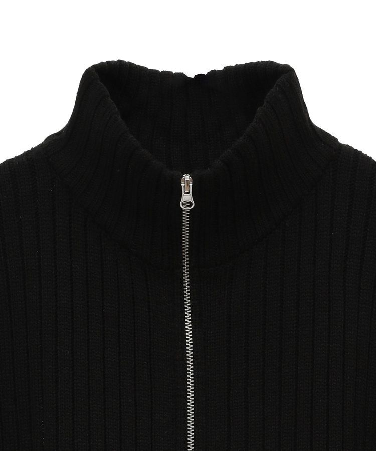 AnriettMusee「フロントジップベスト」|ベスト・ジレ|