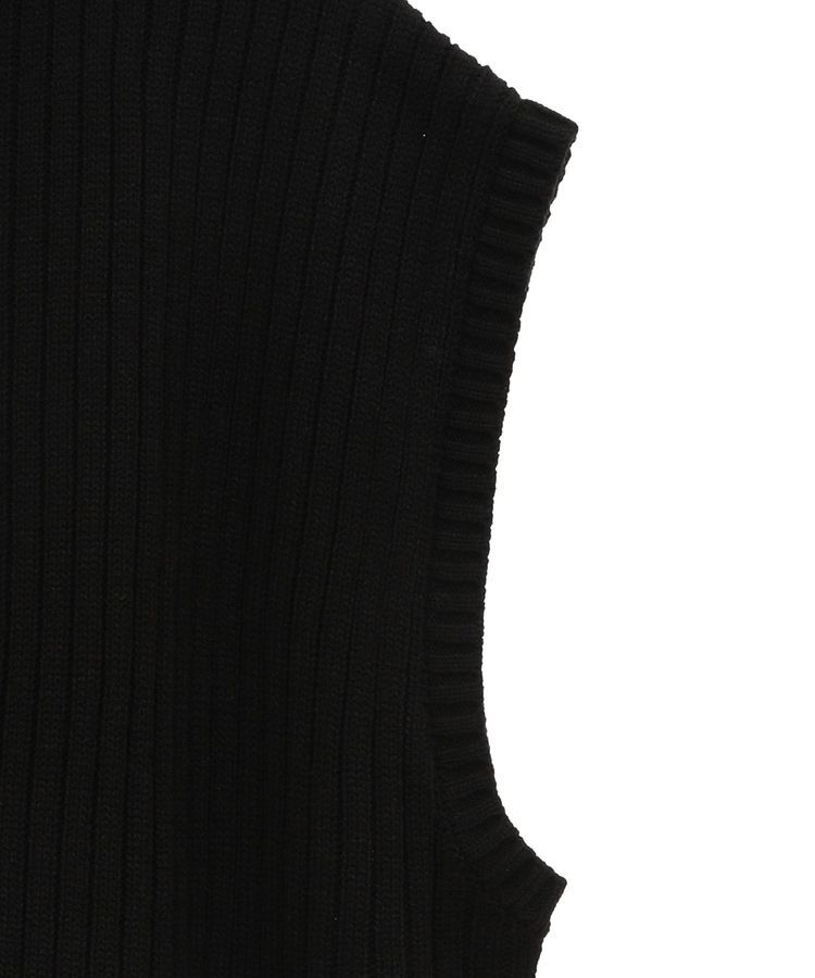 AnriettMusee「フロントジップベスト」|ベスト・ジレ|