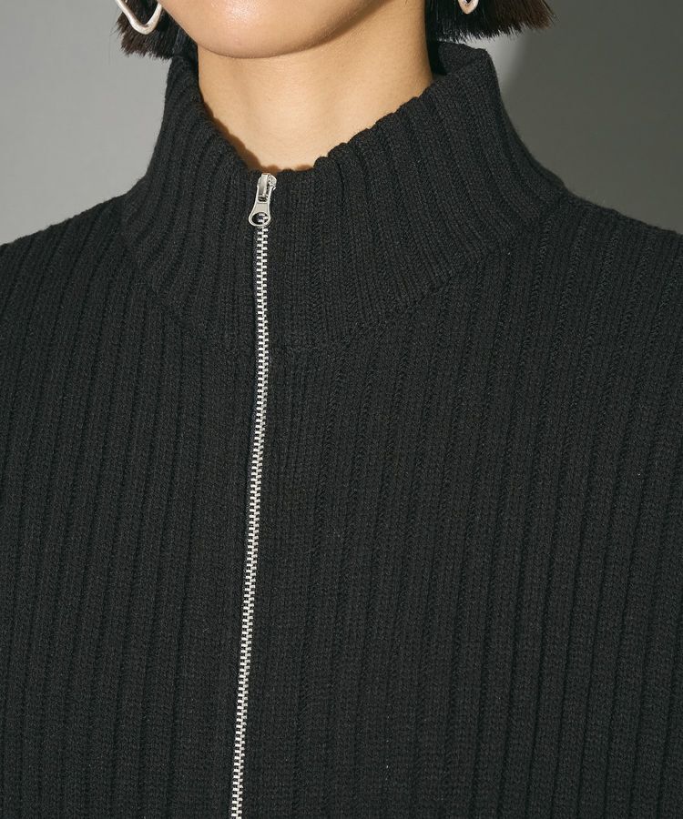 AnriettMusee「フロントジップベスト」|ベスト・ジレ|