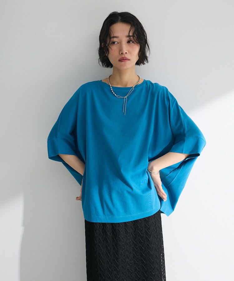 Green Parks「冷やっとすずやかドルマンプルオーバー」|Tシャツ・カットソー|