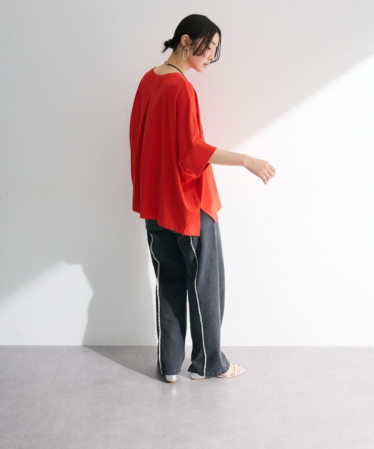 Green Parks「冷やっとすずやかドルマンプルオーバー」|Tシャツ・カットソー|