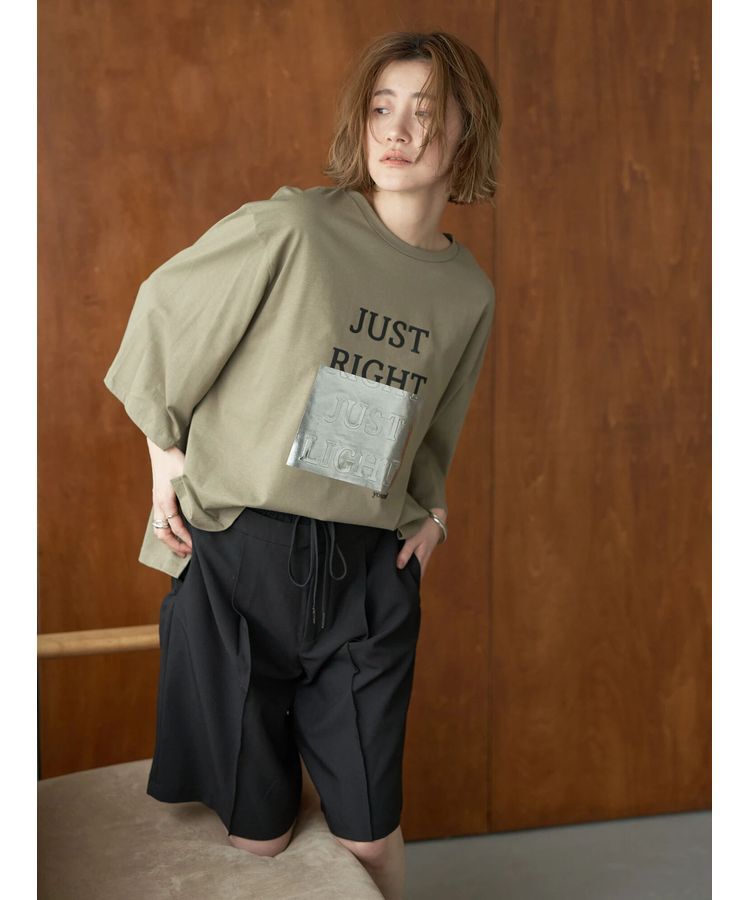 Editt by YECCA VECCA「Wウエストハーフパンツ」|その他|