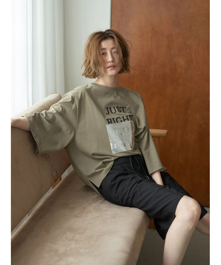 Editt by YECCA VECCA「Wウエストハーフパンツ」|その他|