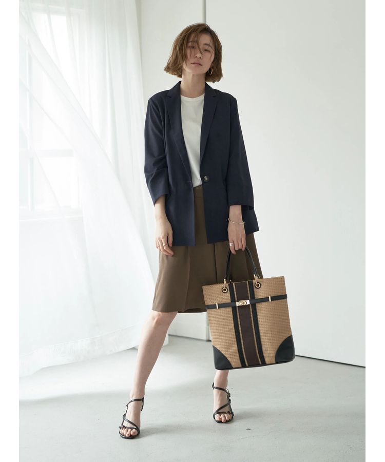 Editt by YECCA VECCA「Wウエストハーフパンツ」|その他|