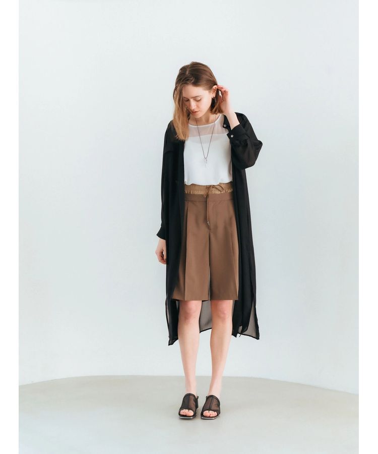 Editt by YECCA VECCA「Wウエストハーフパンツ」|その他|