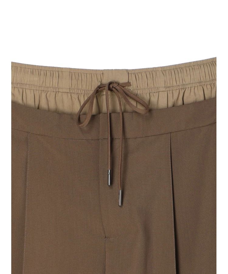 Editt by YECCA VECCA「Wウエストハーフパンツ」|その他|