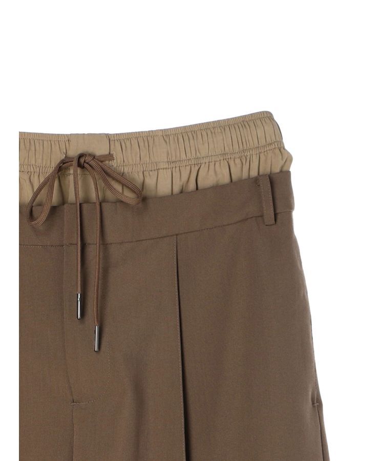 Editt by YECCA VECCA「Wウエストハーフパンツ」|その他|