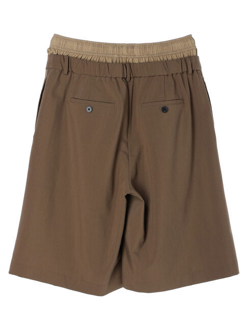 Editt by YECCA VECCA「Wウエストハーフパンツ」|その他|