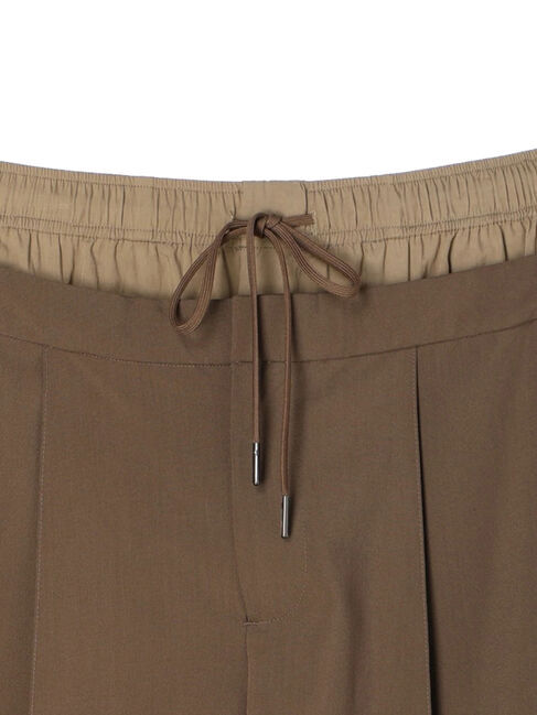 Editt by YECCA VECCA「Wウエストハーフパンツ」|その他|