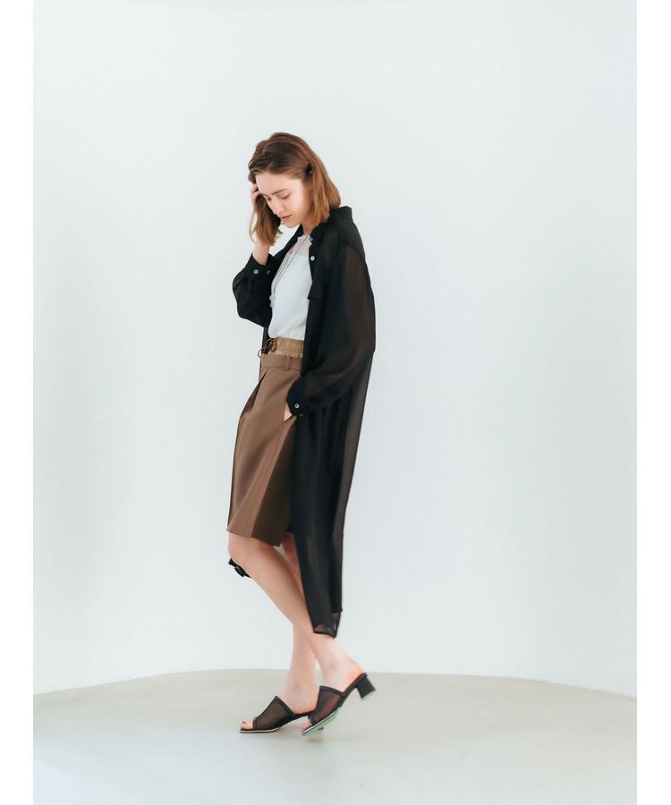 Editt by YECCA VECCA「Wウエストハーフパンツ」|その他|