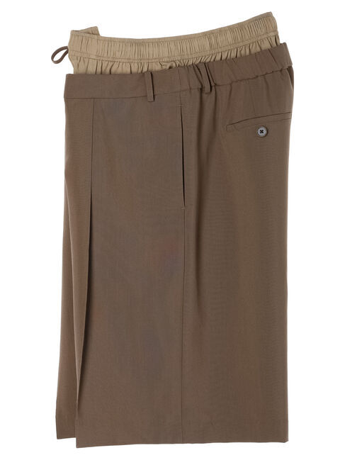 Editt by YECCA VECCA「Wウエストハーフパンツ」|その他|