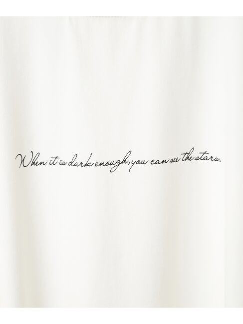 YECCA VECCA「ラウンドヘム長袖ロゴTee」|Tシャツ・カットソー|