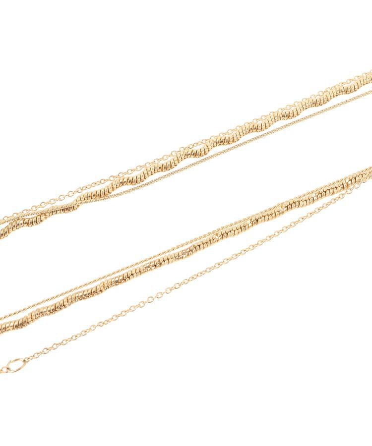 YECCA VECCA「チェーン&times;パールネックレス」|ネックレス|