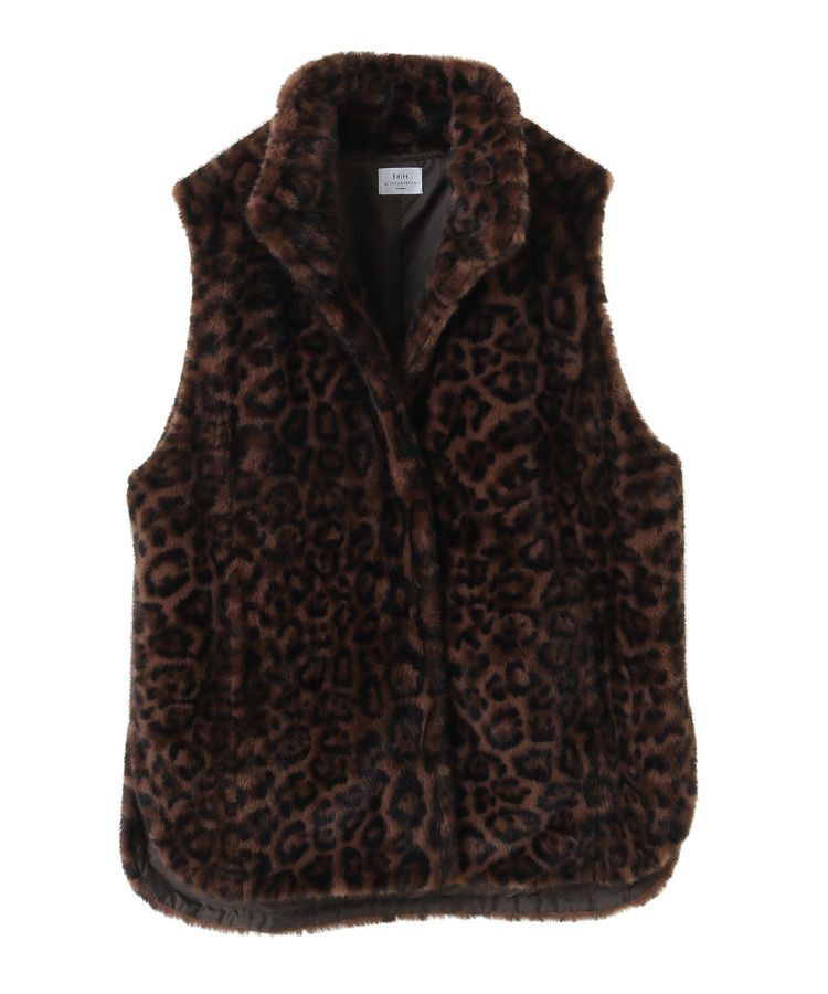 Editt by YECCA VECCA「レオパード柄ファージレ」|ブルゾン・スタジャン|